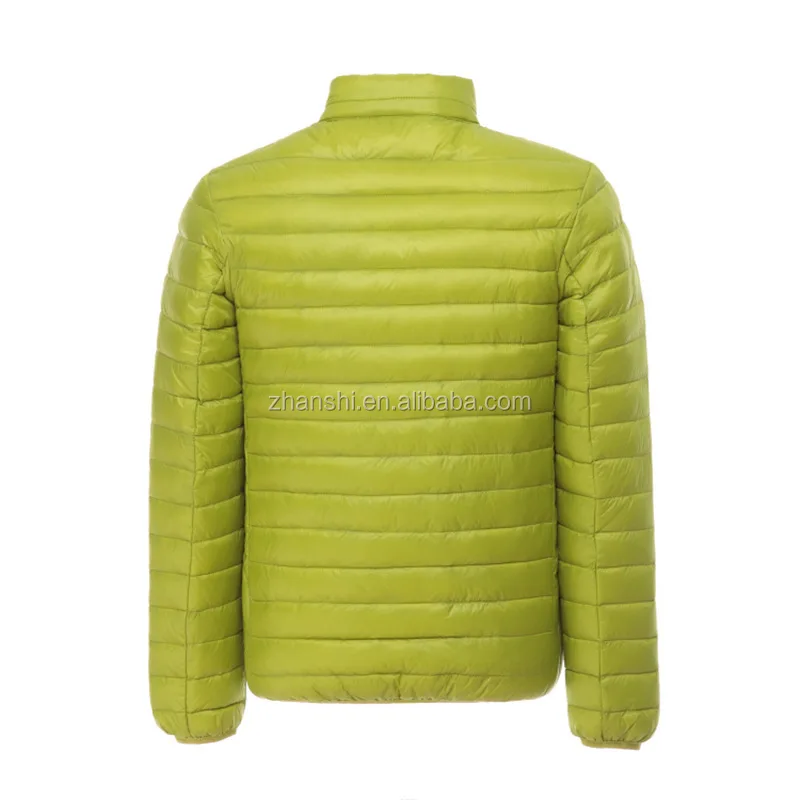 Custom Wholesale Fashion Winter Duvet Coat Waterproof Foldable Mens