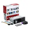 4.1 Inch Car Radio with Color Button AM FM USB TF AUX