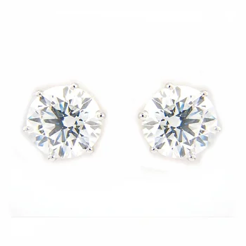 1 Carat 2ct Real Large Unique Diamond Stud Gold Earrings For Men 1 Carat 2ct Real Large Unique Diamond Stud Gold Earrings For Men Women Fine