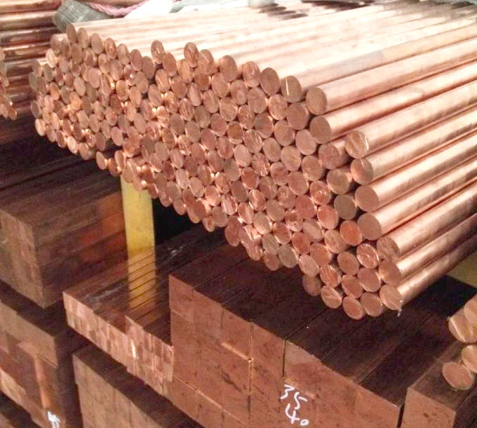 C10200 C11000 Pure Copper Rod Round Flat Brass Copper Bars Buy Copper