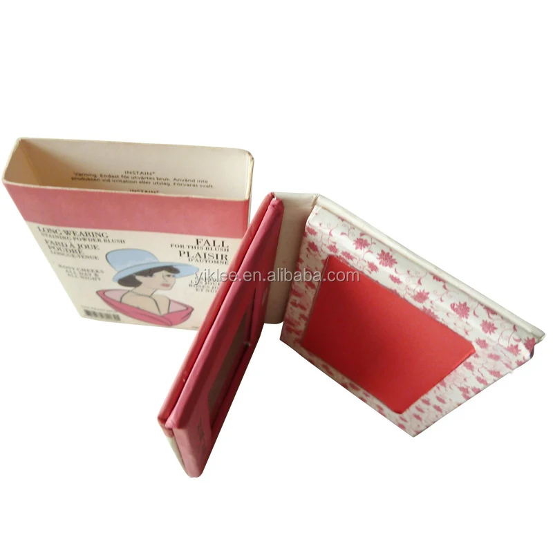 Custom Eyeshadow Cosmetic Palette With Mirror,Empty Makeup Packaging