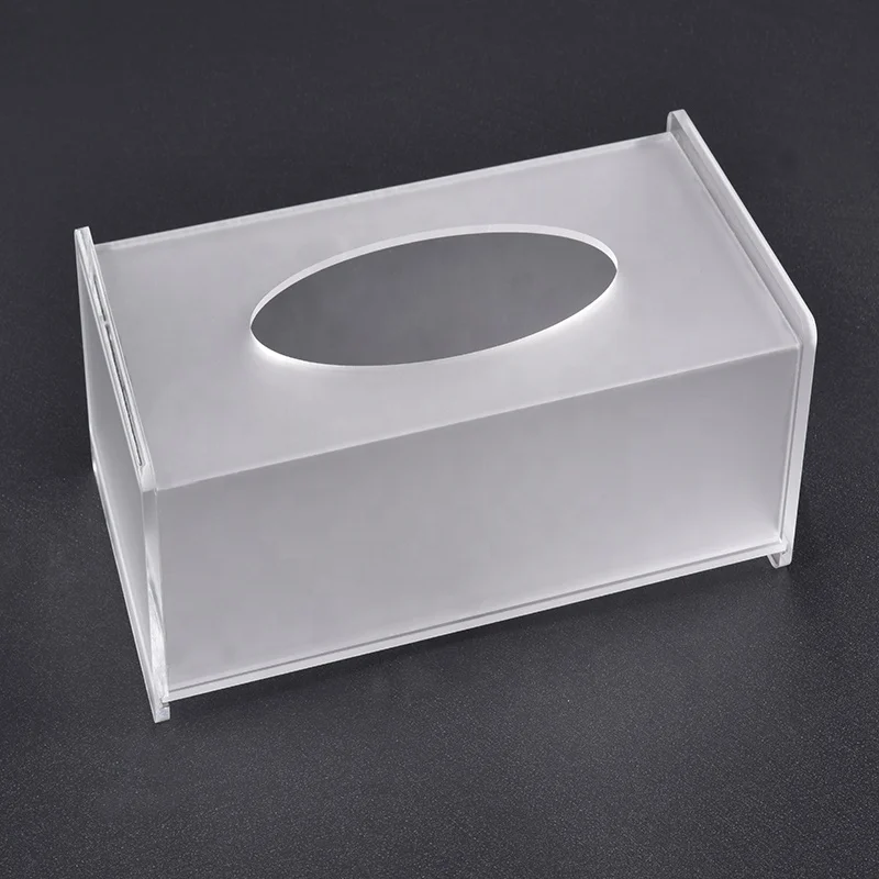 Dongguan Factory Sale Acrylic Napkin Storage Box Perspex Napkin Holder