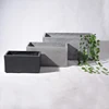 FS03 Wide size garden outdoors flowerpot fiberglass rectangular planter
