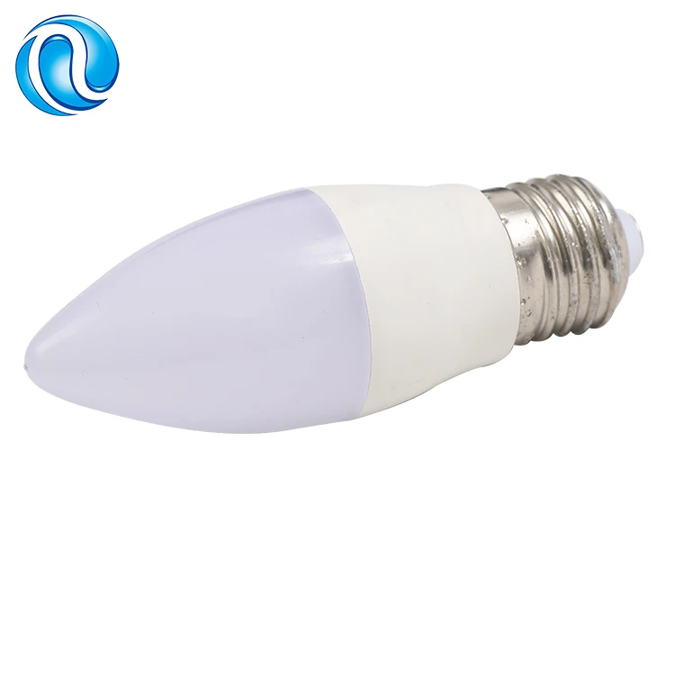 manufacturing plant e27 3w 5w 6w CE led pyramid candle mini light bulb