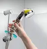 2019 Universal Helps Dry Skin Hair Loss plastic swivel Vitamin C filter shower head with Lemon or Rose aroma OEM