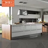 High gloss open design large kitchen cabinet for kitchen