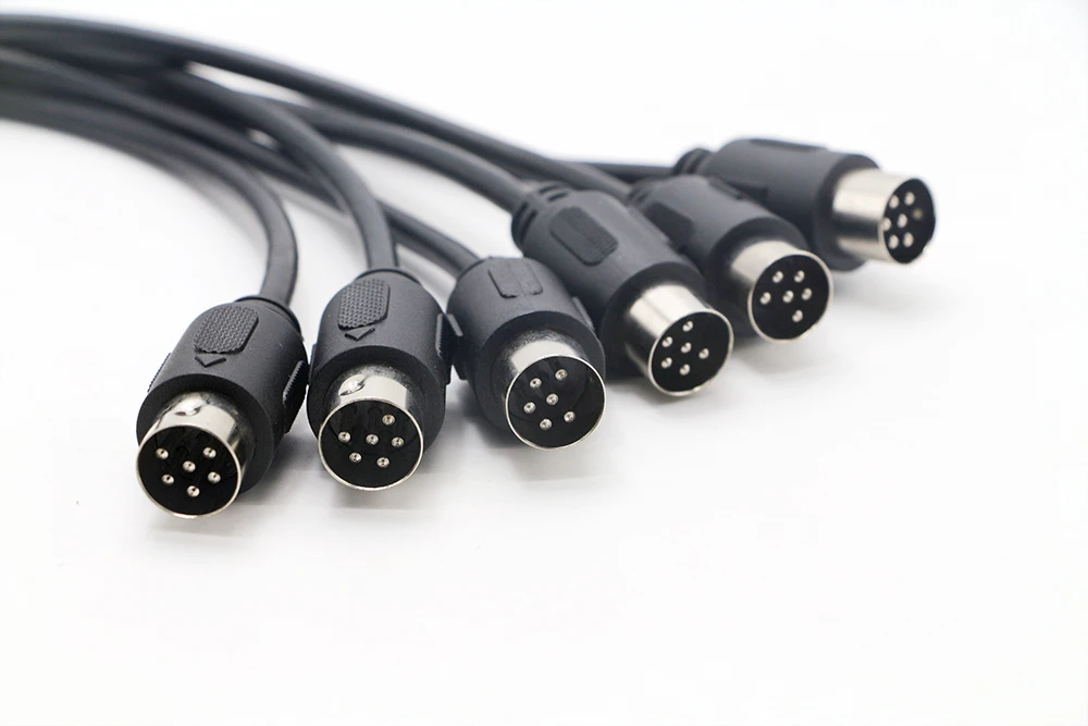6pin din cable