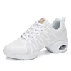 Breathable Mesh Damping Air Cushion Comfort Dancing Shoes Women Heels Wedge