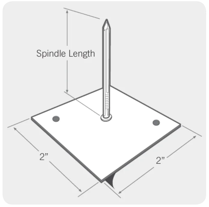 12 Gauge Self Adhesive Stick Insulation Pin/insulation Hanger Buy