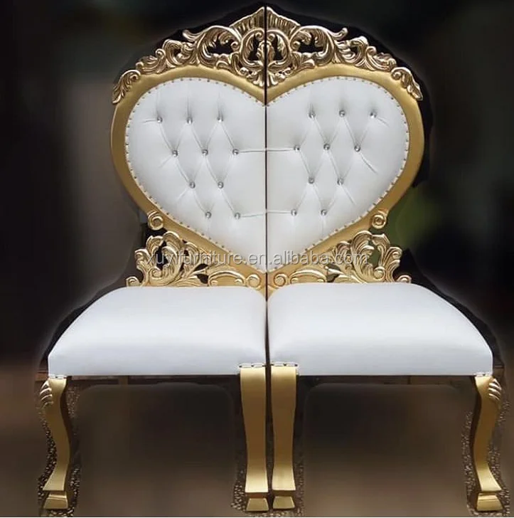 Heart Shaped Design Wedding Chair For Bride And Groom Sofa Chair Buy