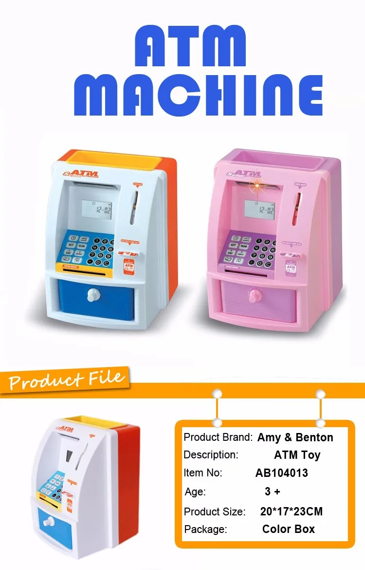 electronic atm bank toy