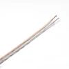 speaker cable banana Oxygen Free Copper Transparent Loud Speaker Audio Cable sound wire speaker cable