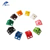 Kid Educational toys 100PCS 10Colors Linking Equilateral triangle Cubes Blocks teaching aids building block toy