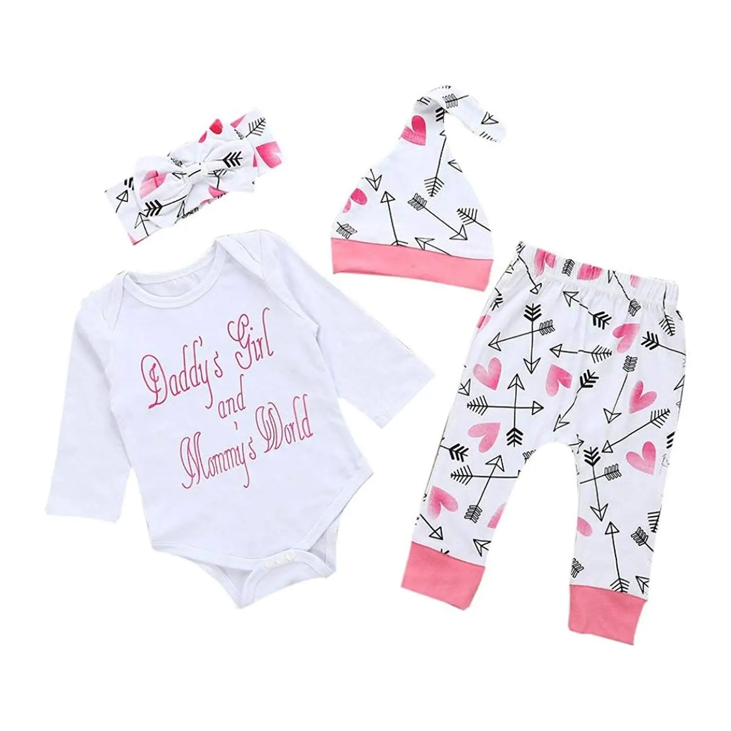 Jchen TM 2pcs Toddler Infant Baby Boy Clothes Set Long Sleeve Geometric Hoodie Tops+Pants Outfits