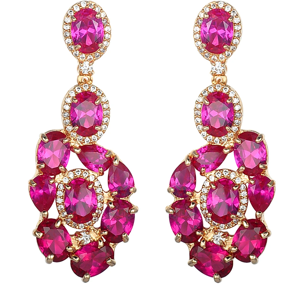 High Quality 22k Gold Jewellery Dubai Style Earring Punjabi - Buy ...