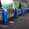 manual lpg scale, safe lpg filling scale, new gas filling scale
