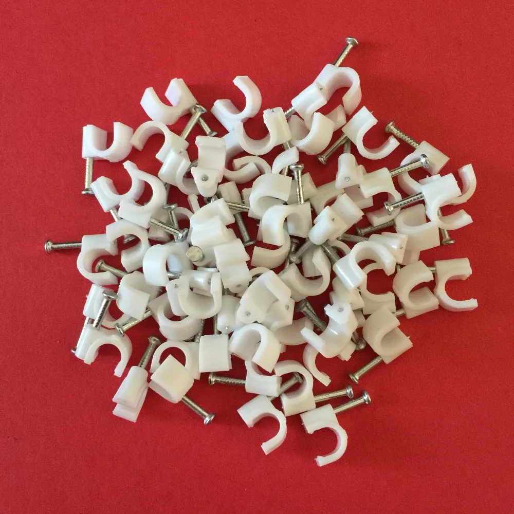 High Quality Plastic Wall Nail Cable Clip Buy Wall Cable Clip,Nail