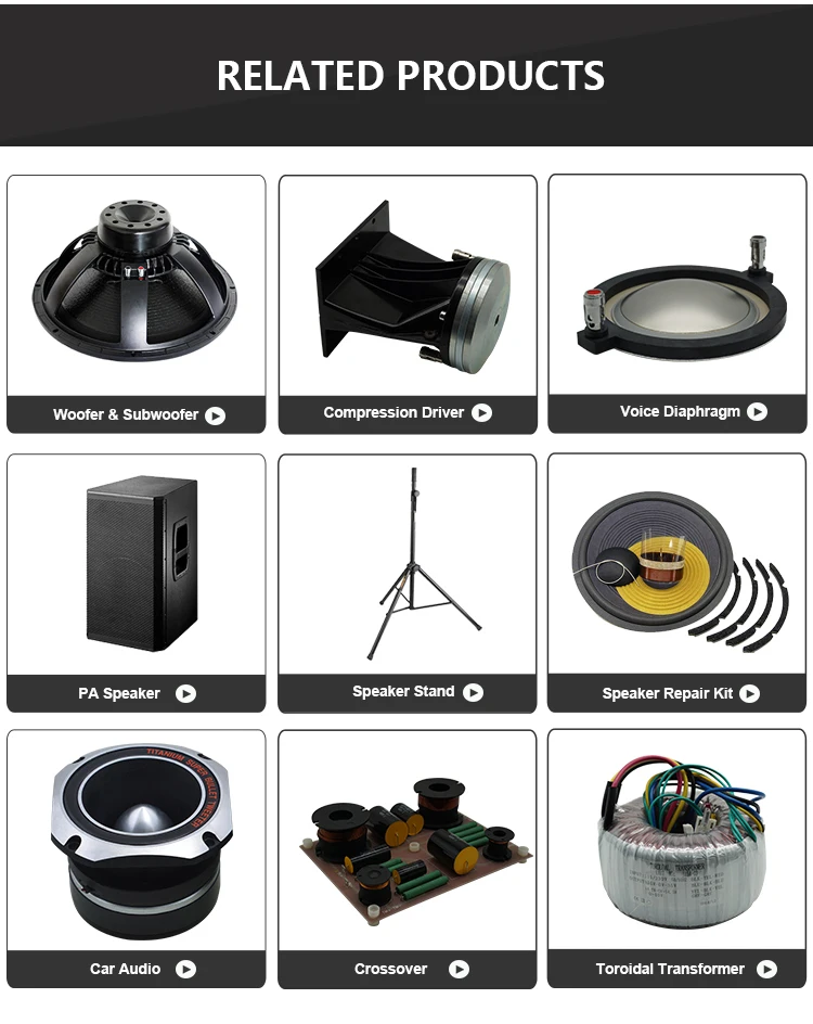 75mm 3 inch High Frequency Compression Driver Horn Tweeter Neodymium Diver Unit - ANKUX.COM