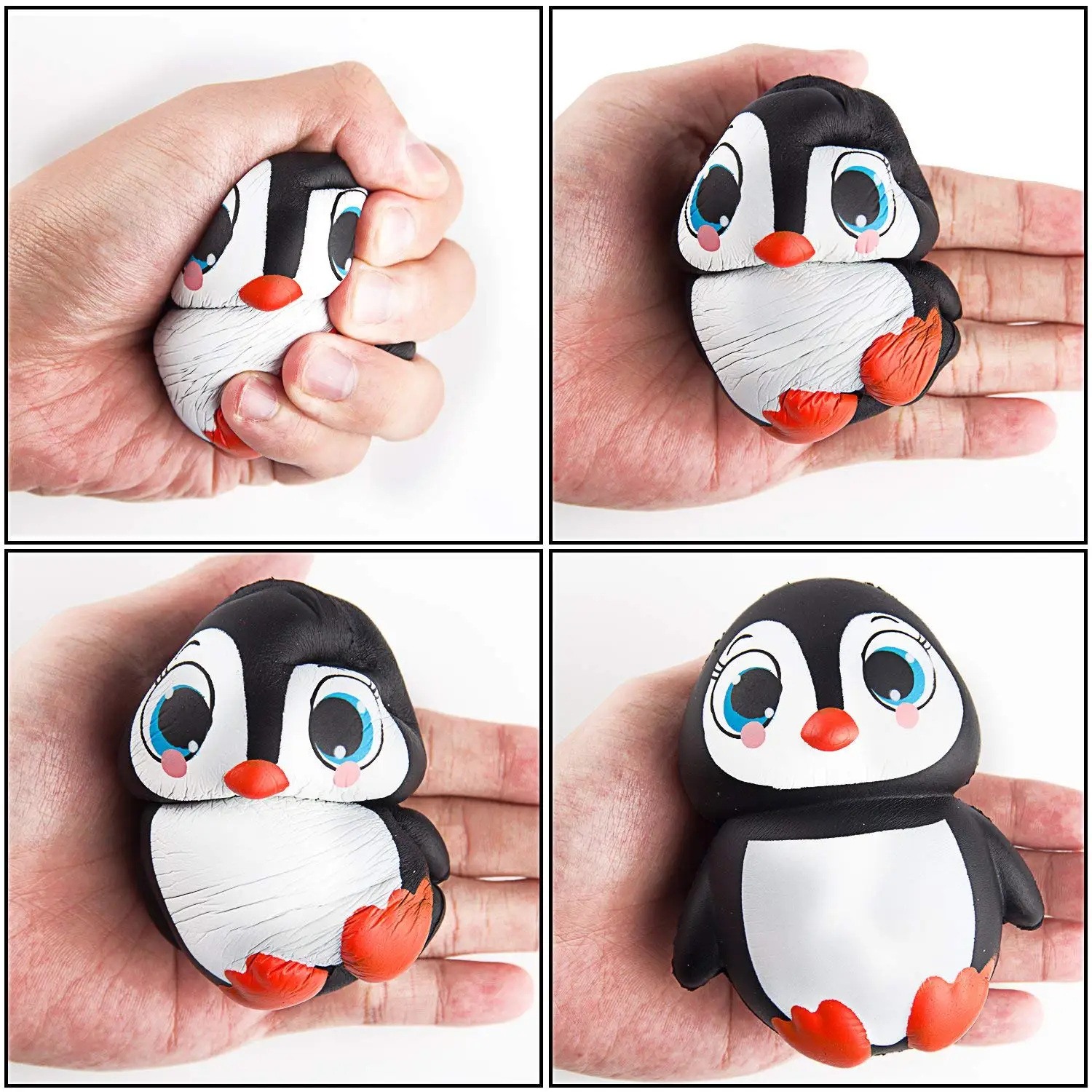 penguin squishy pillow