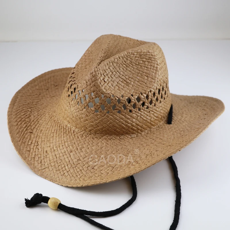 Promotional Western Cheap Plain Straw Cowboy Hat - Buy Straw Cowboy ...