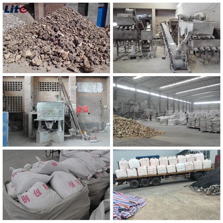 Factory Price 0-3MM 65% 70% 75% 85% Al2O3 High Temperature Furnace Calcined Bauxite