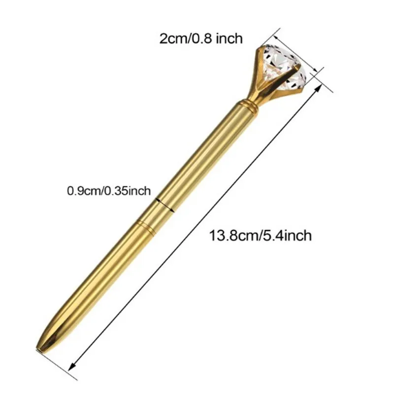 Promo big crystal diamond pen
