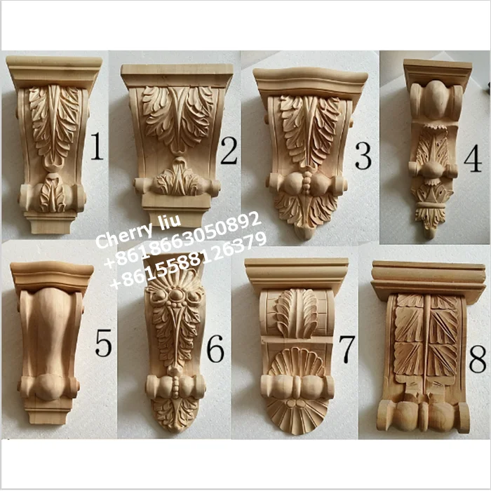 decorative cnc carvings carved furniture wood appliques and onlays