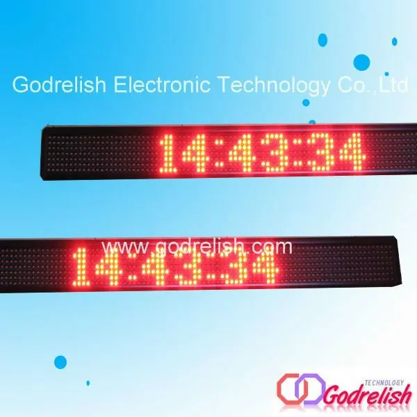 5 inch 7 segment led display
