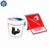 Lithium Battery Caution Label Stickers,Private Self Adhesive Warning Paper Label Roll