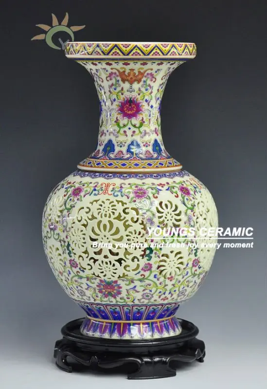 Blue And White Ceramic Porcelain Ivory Vases Buy Ivory Vase,Decorated