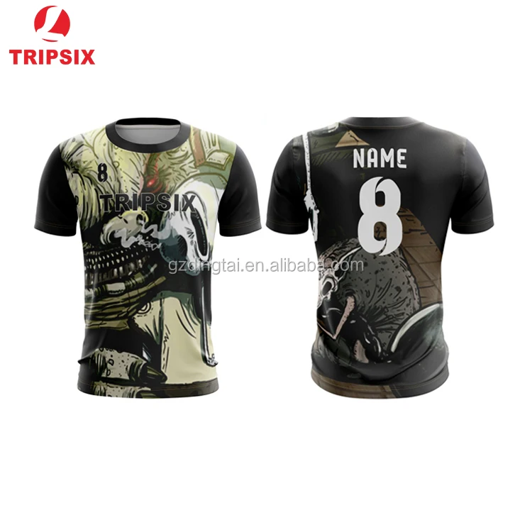 Custom Design Plus Size Striped Men Sport T Shirt