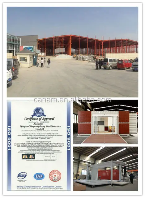 China low cost living steel structure prefab container house container home/container office