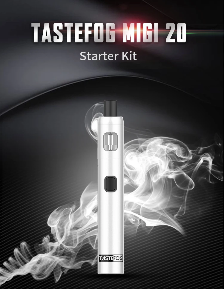 2019 Best Selling in Stock Tastefog MIGI 20 Pod Kit 1500 mah Built-in Battery