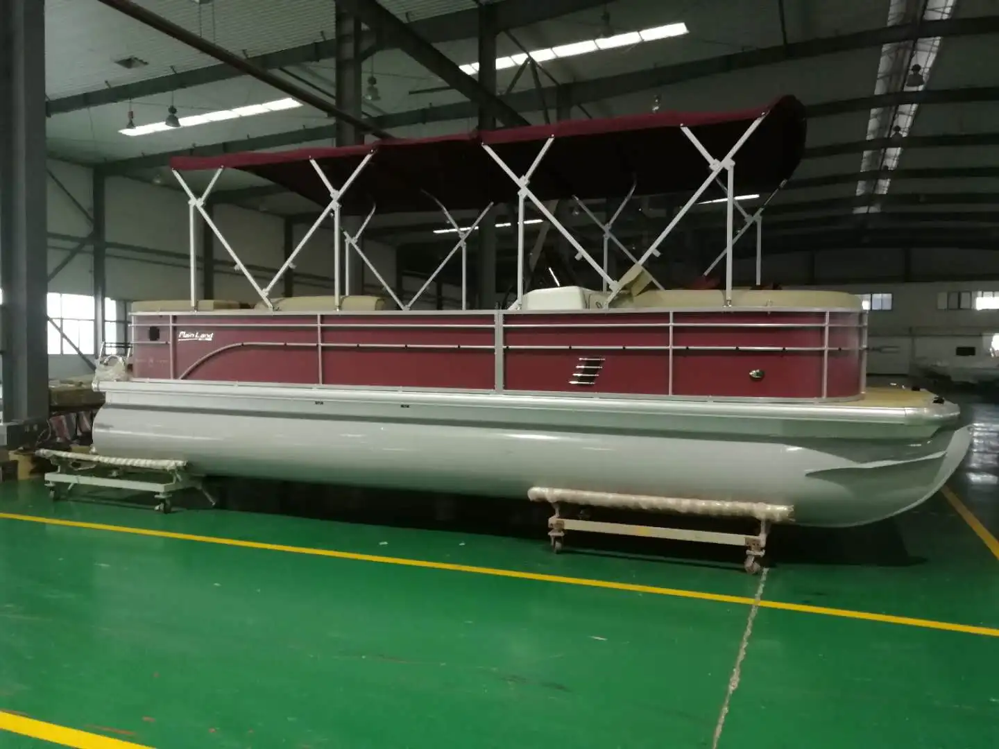 Professional Manufactured Aluminum Pontoon Passenger Double Pontoons