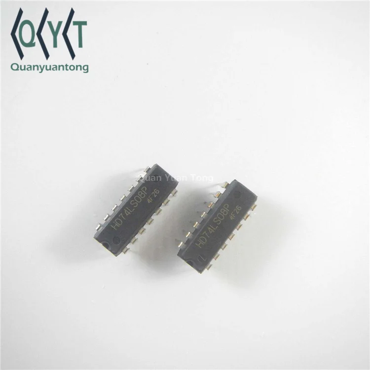 4 Gate 2 Input Dip Logic Gates Ic 74ls08 74ls08n Hd74ls08 Hd74ls08p