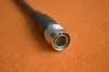 6-pin Hirose HR10 socket, straight and arrestable, to open end