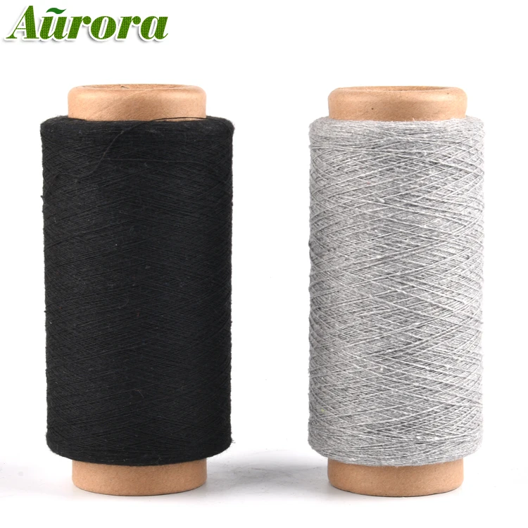 Low twist ne6s(nm10s) recycled yarn for gloves knitting supplier