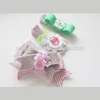 New products 2018 hot sale high quality decoration clips cute design colored pegs 100% handmade felt ladies' fancy hair clips
