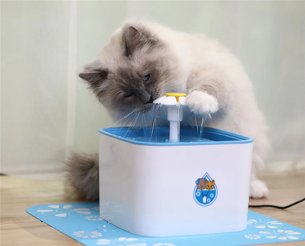 Cat Water Fountain Pet Water Fountains Pet Water Dispenser Automatic Healthy pet Drinking Fountain for Cats Dogs Animal 