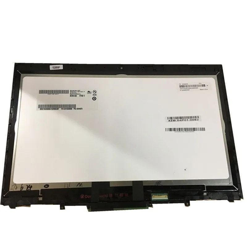 Écran Tactile LCD Pour Lenovo ThinkPad X1 Yoga 2ème Gen - 14" FHD, Argent, Neuf Ouvert