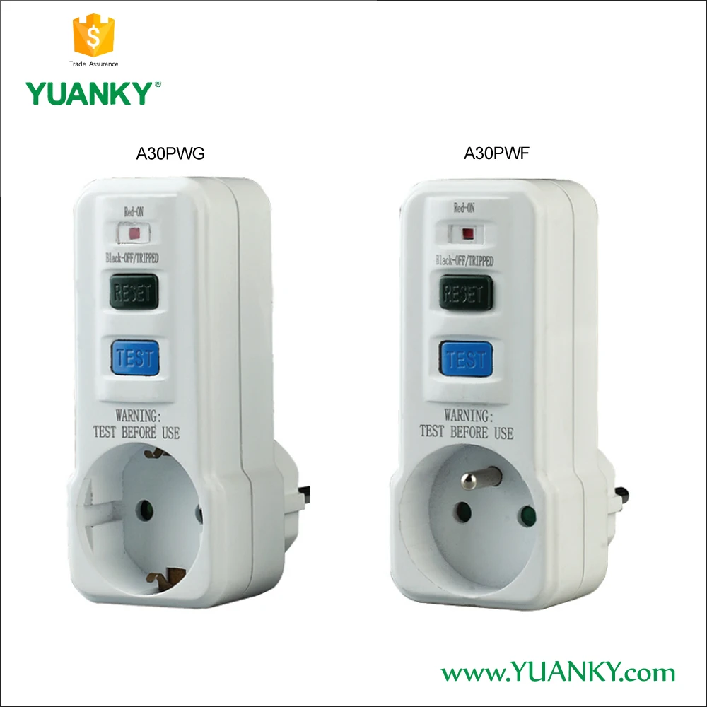 Uk Residual Current Device Rcd Portable Adaptor Buy Residual Current
