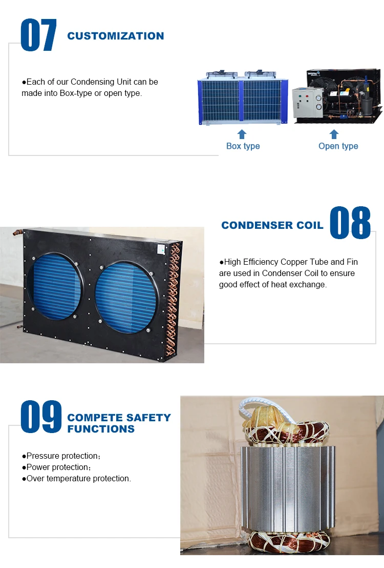 two-stage air cooled condensing unit