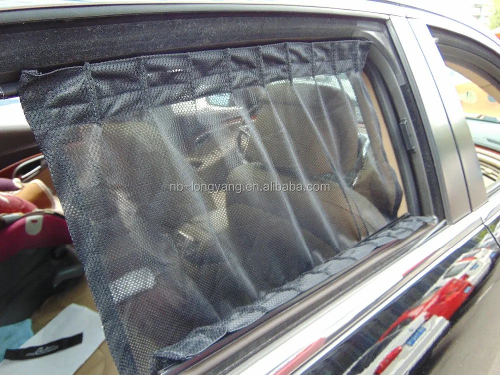 Universal Size Uv Anti Car Curtain With Aluminum Curtain Rail Buy