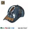 black cool baseball caps hand drawn womens baseball hats