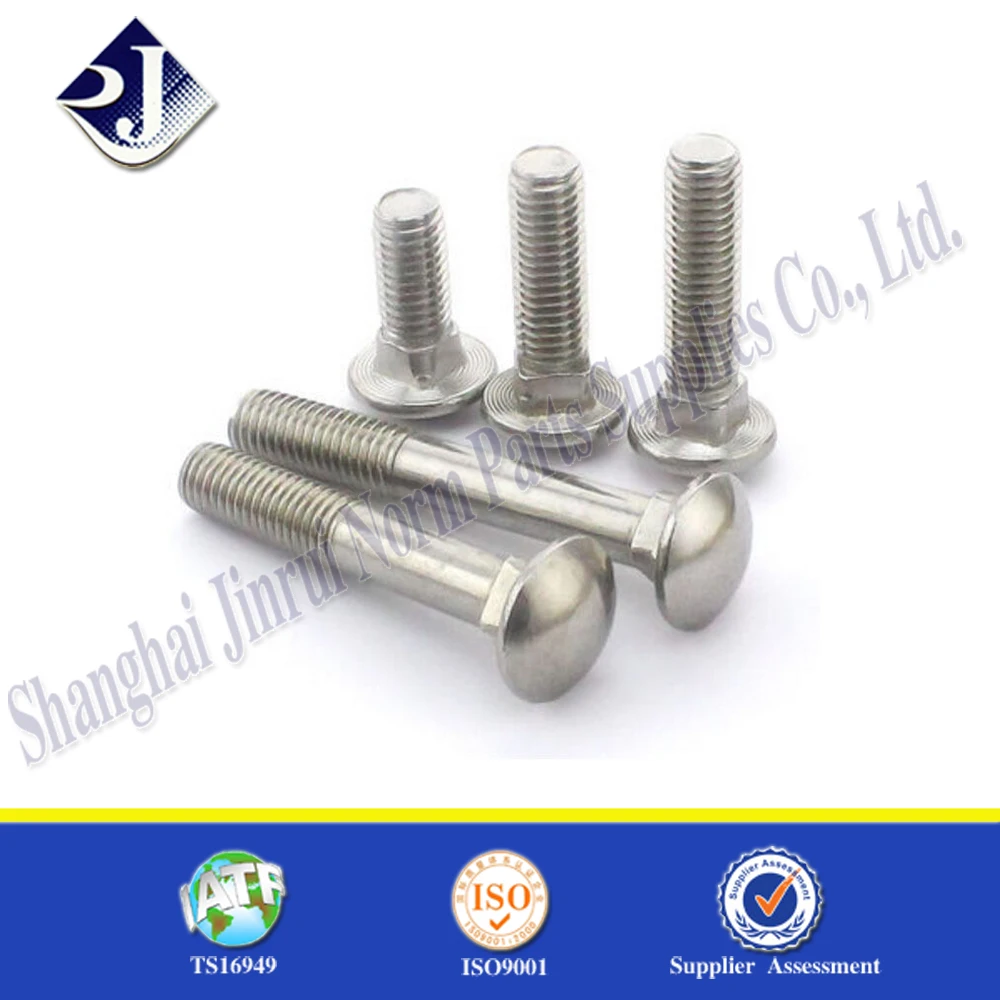 Select Length /& Qty 1//4/"-20 Hot Dipped Galvanized Carriage Bolts Coach Bolts