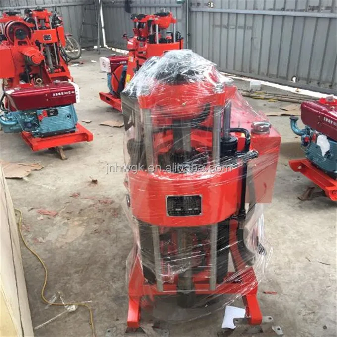 small portable full hydraulic water well drilling rig drilling rig/portable digging machines/borehole drilling machine