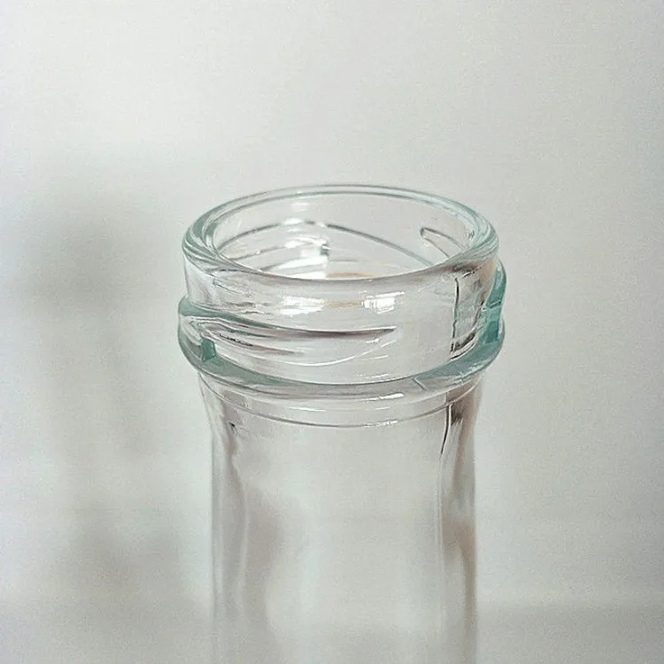Hot Sauce Bottle Clear Glass Chilli Jam Glass Packing Bottle 4 Oz 150ml