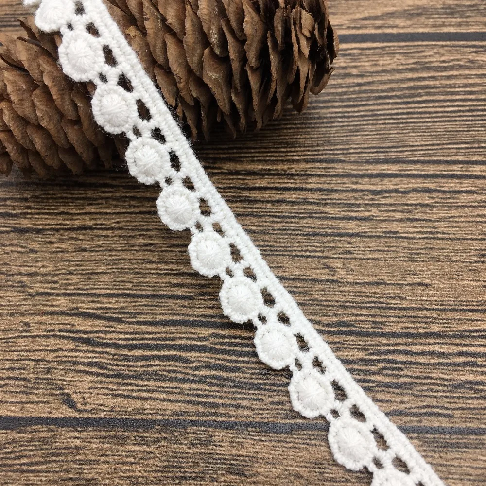 1.1cm White Chemical Lace Crtx02071 Embroidery Pom Pom Lace Trim - Buy Pom Pom Lace,White Lace,Lace Trim Product on Alibaba.com