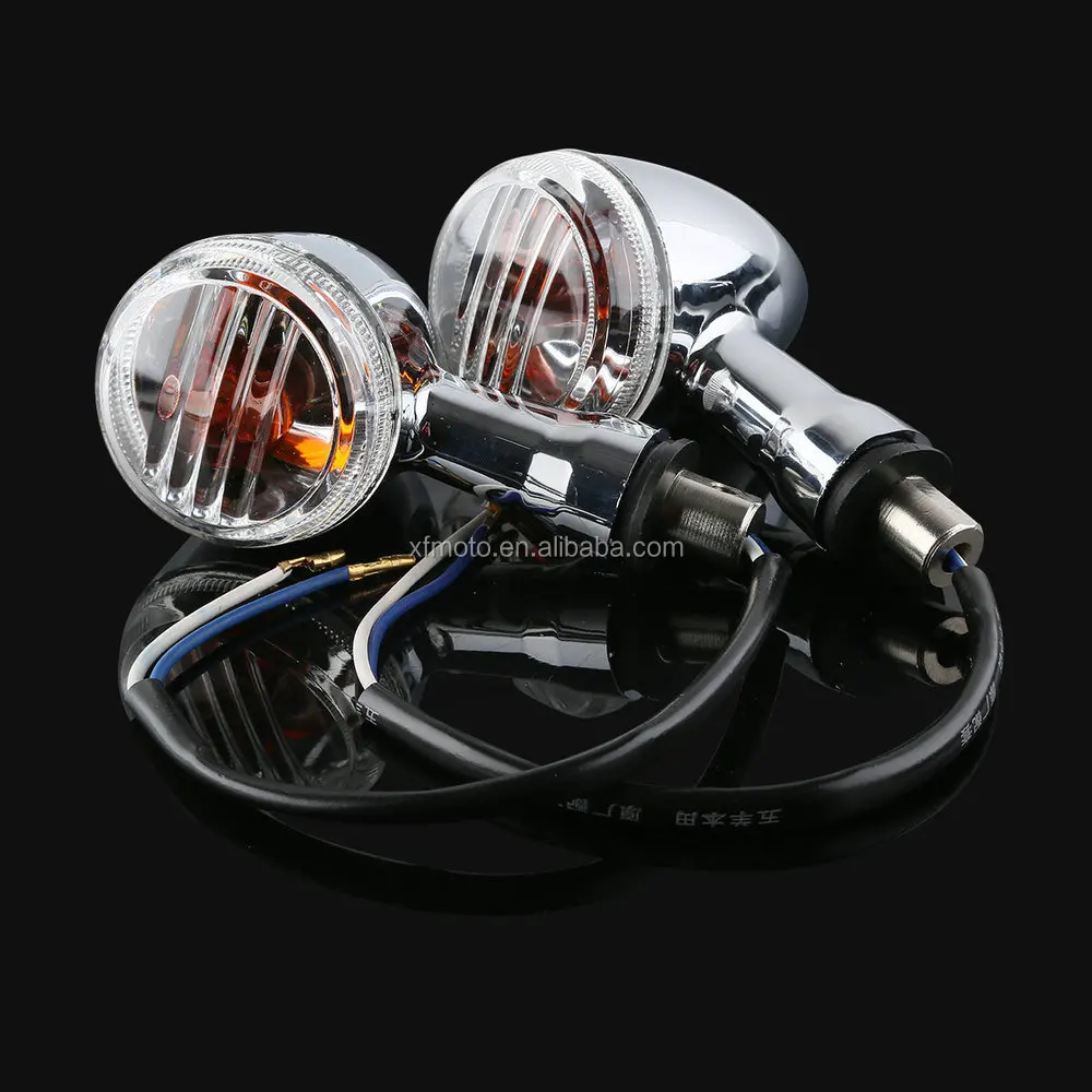 2x Clear Turn Signals For Suzuki Boulevard M109r Vrz1800 06-13 07 08 09