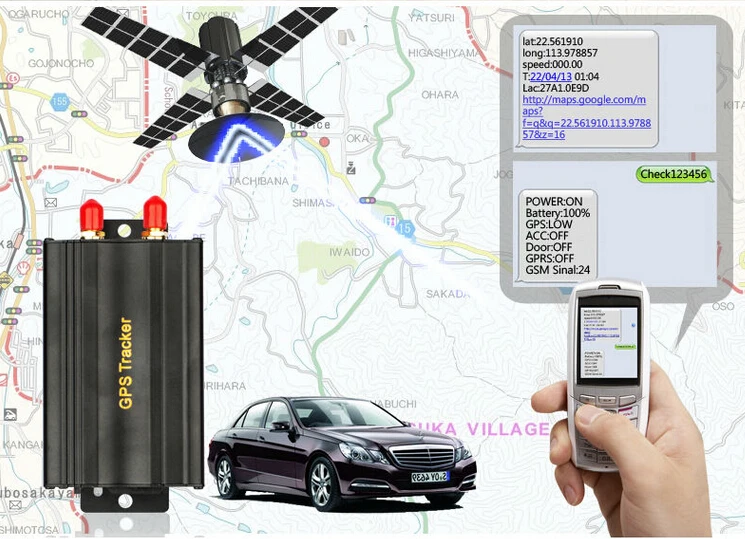 Ignition Shut Off Vehicle Micro Gps Tracker With Sim Card Gps103b